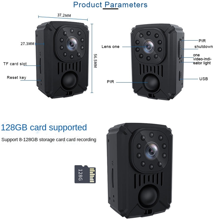 MD31 Mini 1080P HD Camcorder Night Vision PIR Motion Action Micro Camera, MD31 MD31 Mini 1080P HD Camcorder Night Vision PIR Motion Action Micro Camera, MD31
